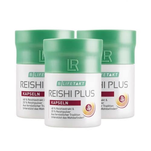 Reishi plus capsules set