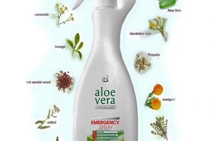 aloe vera emergency spray