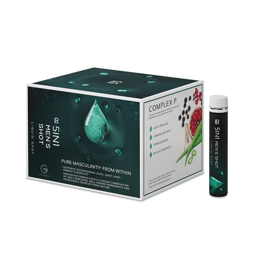 Mannen powerdrink van LR Lifetakt - 5in1 Men's shot